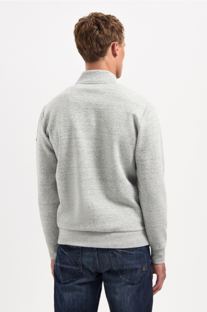 GESTRUCTUREERDE CARDIGAN 29100815 102 GREY MELANGE